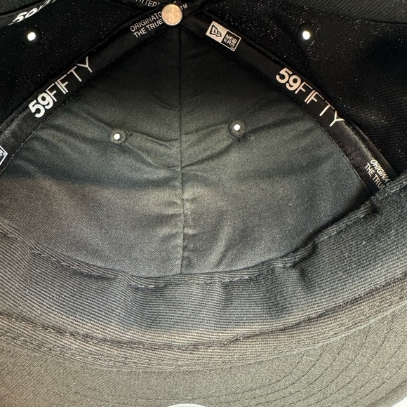 2008 Rare New Era Swarovski Crystal blue Jay Hat - Picture 10 of 11